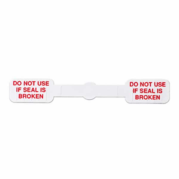 Tamper Proof Paper Seals - Do Not Use If Seal Is Broken, 1000/Roll