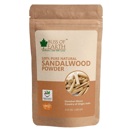 Bliss of Earth 100% Pure Natural Sandalwood Powder