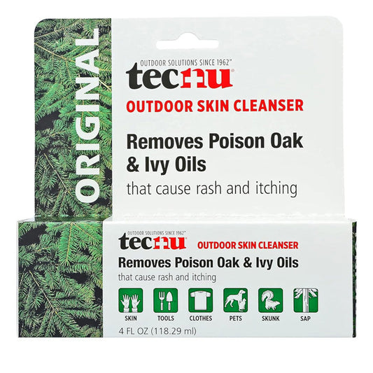 Tecnu Outdoor Skin Liquid Cleanse Removes Poison Oak, Ivy and Sumac Oils 4 oz