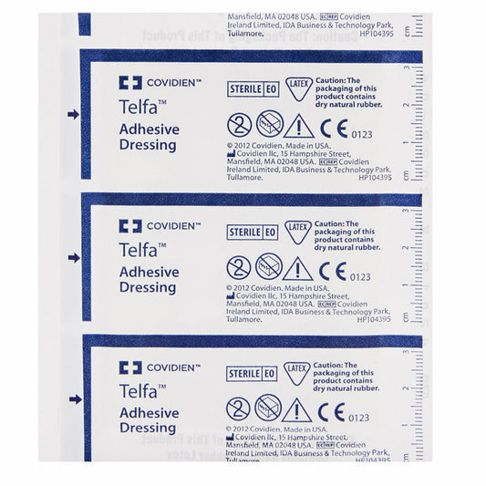 Telfa Adhesive Island Dressing 3 x 4 inches, Sterile