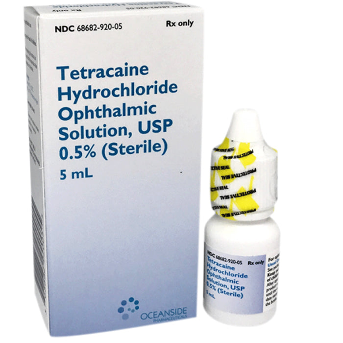 Tetracaine Eye Drops 0.5% Ophthalmic Solution 5 mL (Rx)