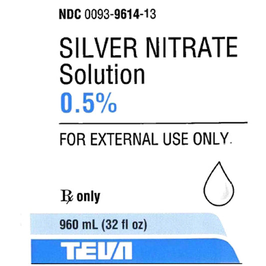 Teva Silver Nitrate Solution 0.5% (Rx)