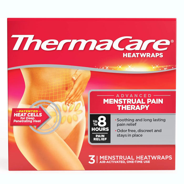 ThermaCare Menstrual HeatWraps 3/Box