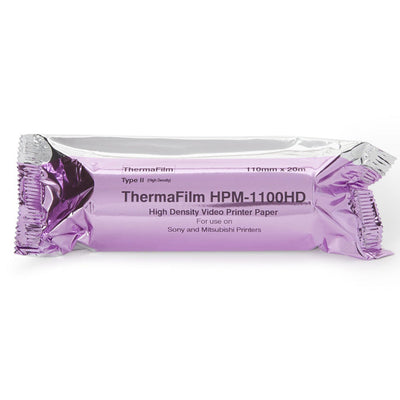 ThermaFilm Ultrasound Video Paper Type II Roll High Density without Grid (1 Roll)