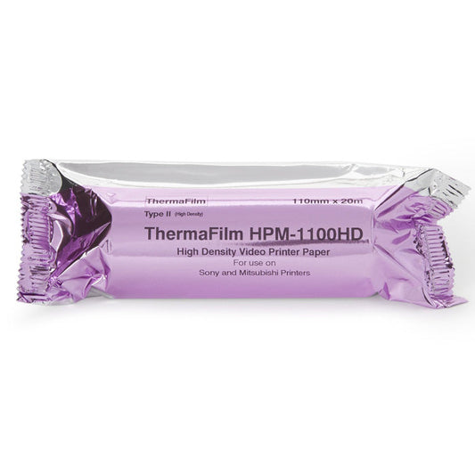ThermaFilm Ultrasound Video Paper Type II Roll High Density without Grid (1 Roll)