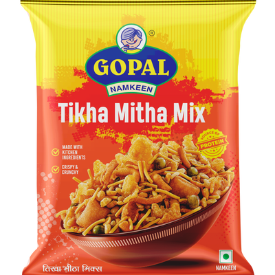 Gopal Namkeen Tikha Mitha Mixture Namkeen - 250 gms