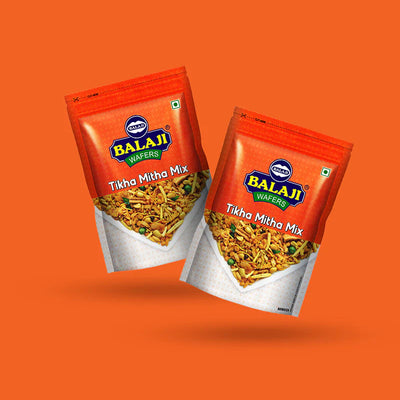 Balaji Wafers Tikha Mitha Mix 400 gms