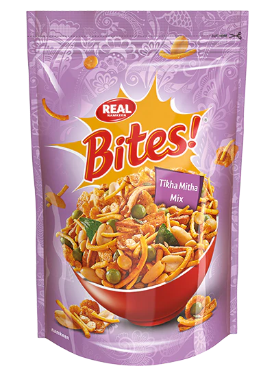 Real Bites Namkeen Tikha Mitha Mix | 400 gms