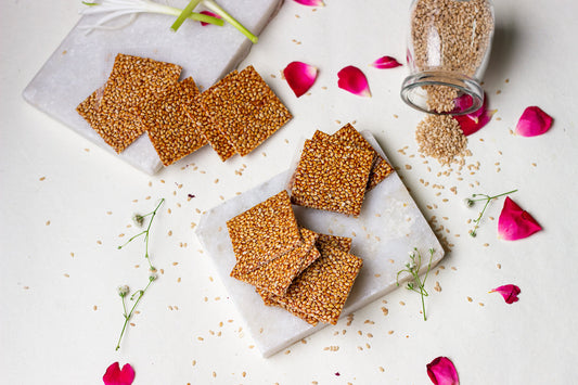 Ashaben Chikkiwala White Til chikki | 500 gms