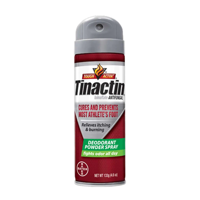 Tinactin Antifungal Deodorant Powder Spray 4.6 oz