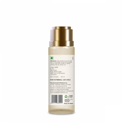 Forest Essentials Travel Size Silkening Shower Wash Indian Rose Absolute