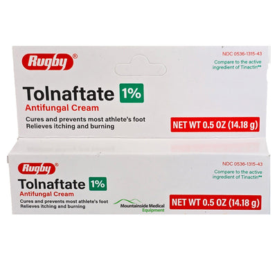 Tolnaftate 1% Antifungal Cream 0.5 oz by Rugby