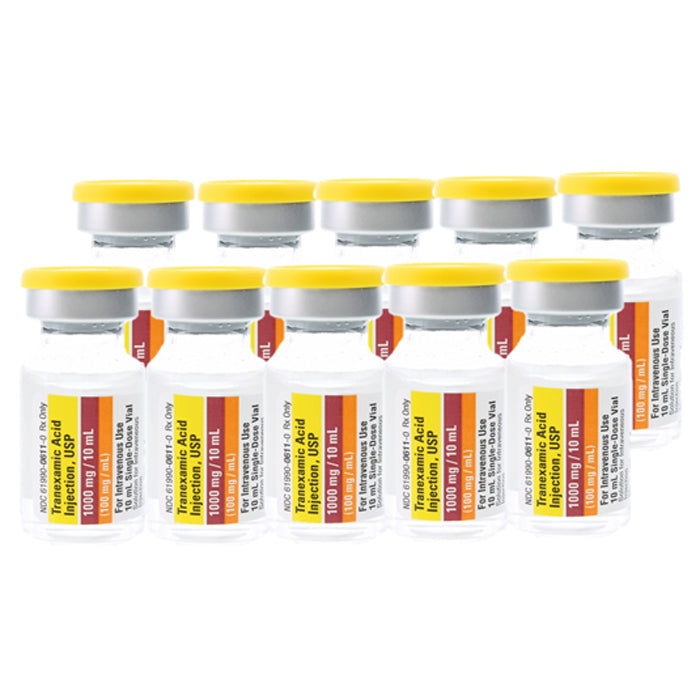 Provepharm Tranexamic Acid (TXA) for Injection Single-Dose Vial 10 mL x 10/Box (Rx)