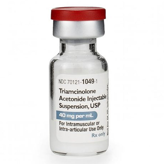 Triamcinolone Acetonide Injection 40 mg Per 1 mL, Single-Dose Vial (Rx)
