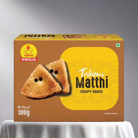 Gwalia Sweets Tri Koni Mathi - 300 gms