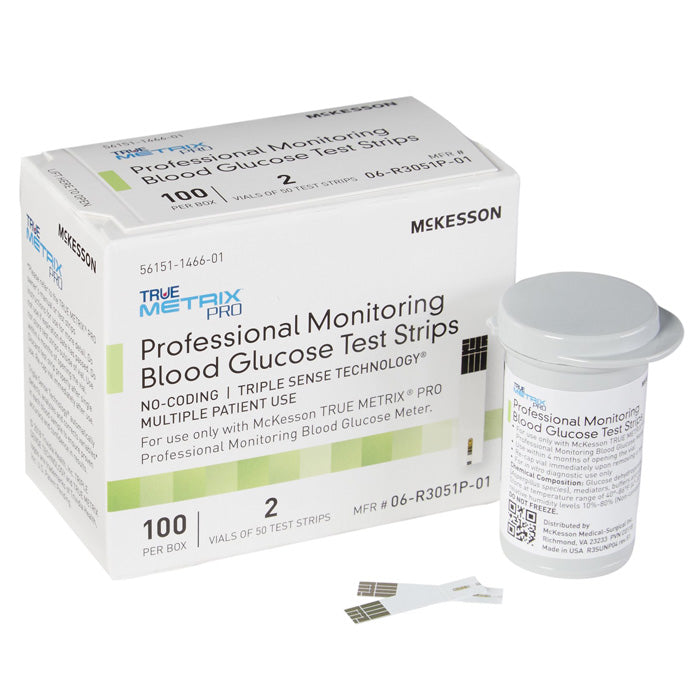 True Metrix Pro Blood Glucose Test Strips