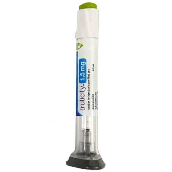 Trulicity (Dulaglutide) Injection Pre-filled Pens 1.5 mg/0.5 mL (4-Pack) **Refrigeration Required (RX) (Copy)