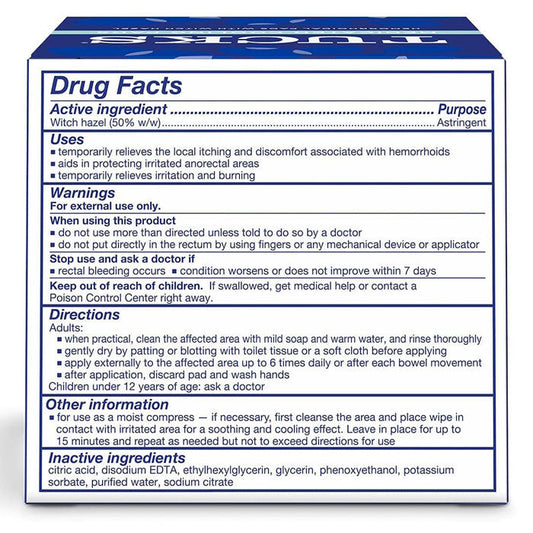 Tucks Medicated Cooling Hemorrhoid Relief Pads 100 Count