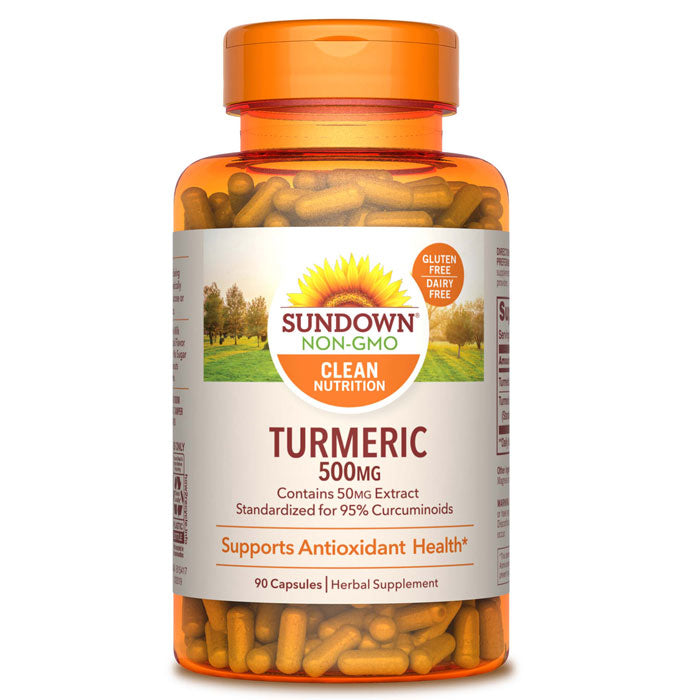 Tumeric Curcumin (Antioxidant Health) with Beneficial Flavonoids 500 mg