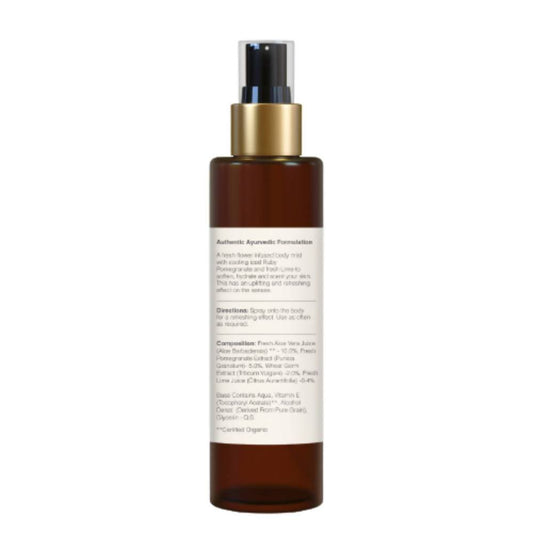 Forest Essentials Body Mist Iced Pomegranate & Kerala Lime