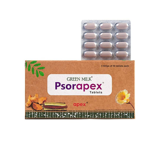 Apex Ayurvedic Green Milk Psorapex Tablets