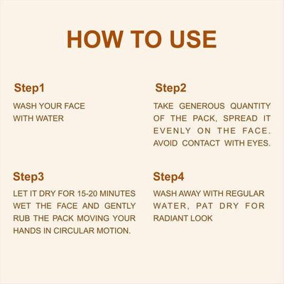 Bodyherbals Skin Brightening Orange Honey & Almond Face Pack