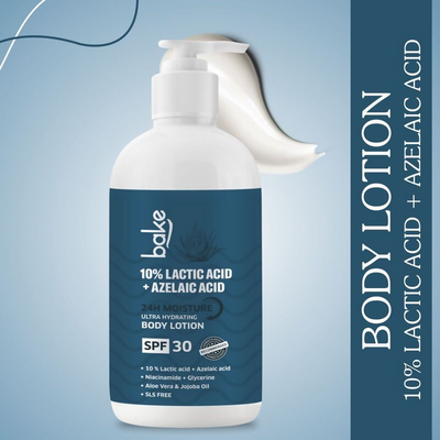 Bake 10% Lactic Acid Body Lotion SPF 30