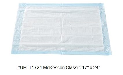 Underpads, Disposable,  Fluff/Polymer