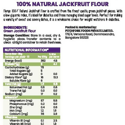 Floryo 100% Natural Jackfruit Flour