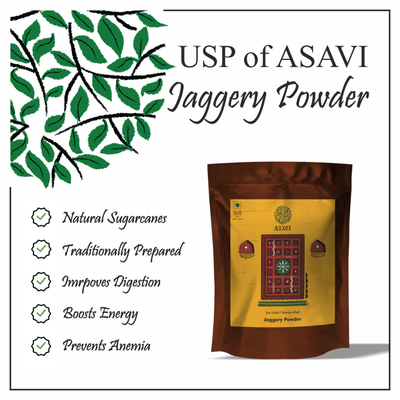 Asavi Natural Jaggery Powder
