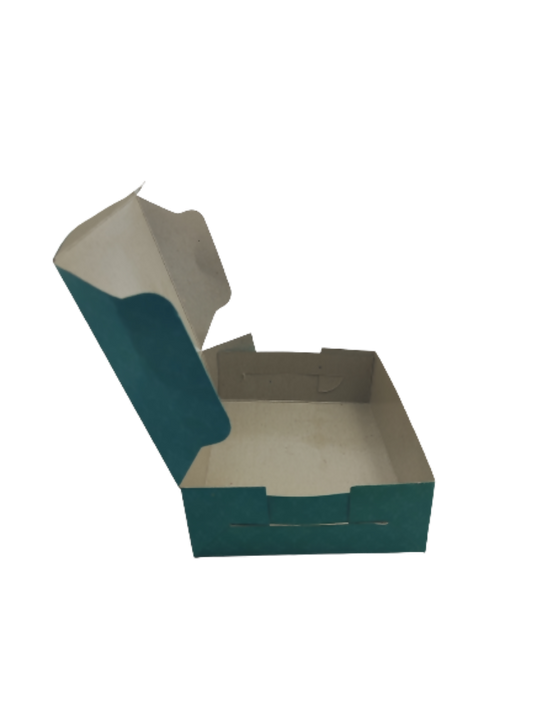 Empty DIY Sweets Gift Box For Diwali, Chocolates, Snack & Return Gifts (Green) Size 500 Gm Storage