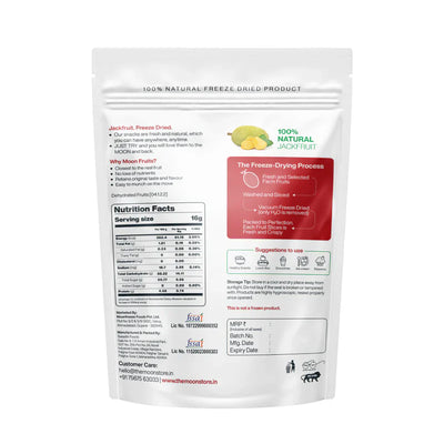 Moon Freeze Dried Jackfruit Slices | 16 gms