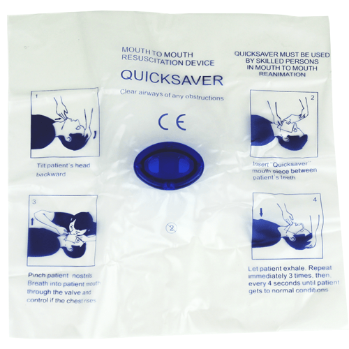 QuickSaver CPR Face Shield Barrier