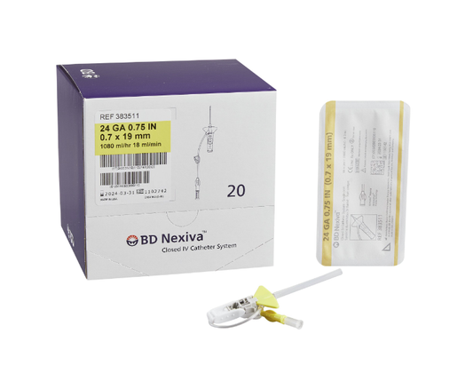BD Nexiva Closed IV Catheter System with Sliding Safety Shield