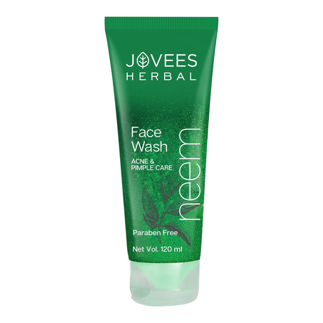 Jovees Neem Face Wash With Tea Tree Extracts for Oily & Acne Prone Skin