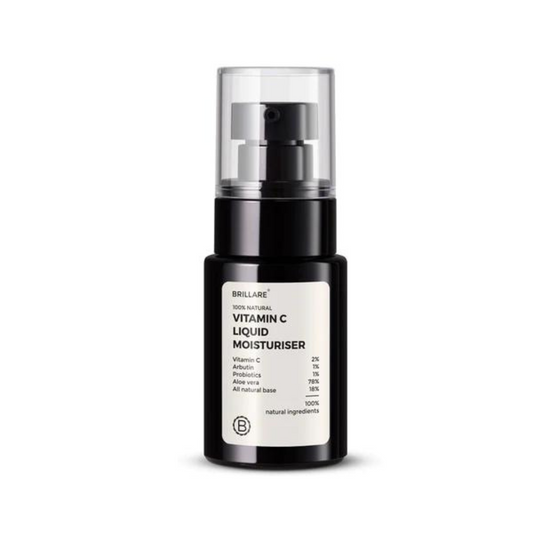 Brillare 100% natural vitamin c liquid moisturiser 30ml-for bright,glowing skin