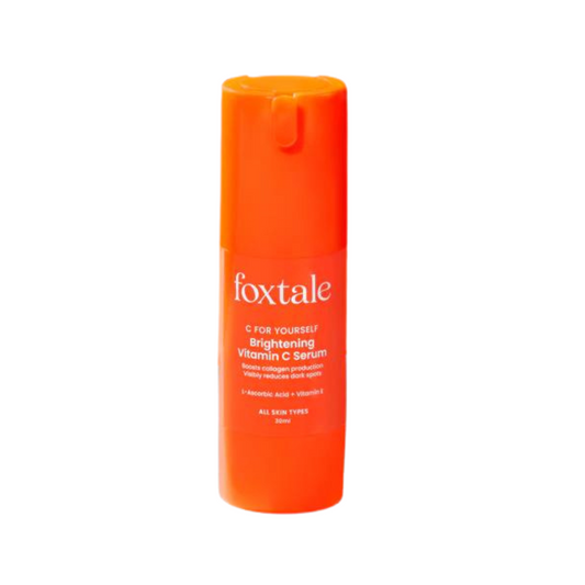 Foxtale brightening vitamin c serum -30ml   (L ascorbic acid +vitamin E)for all skin types