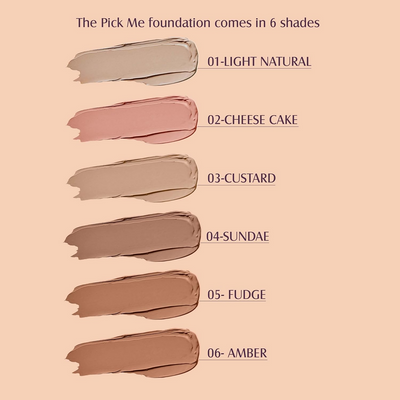 Glam21 Pick Me Matte Foundation - Fudge