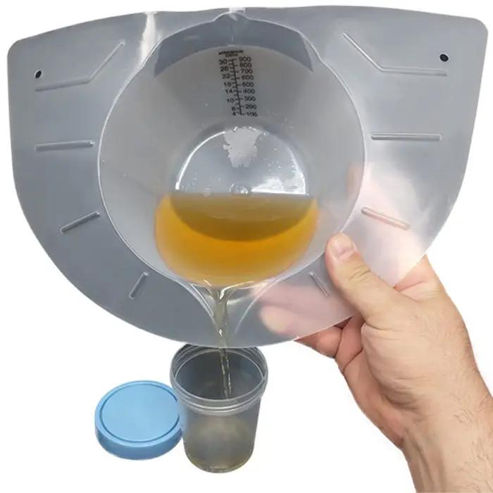 Urine & Stool Specimen Collection Pan, Nurses Hat