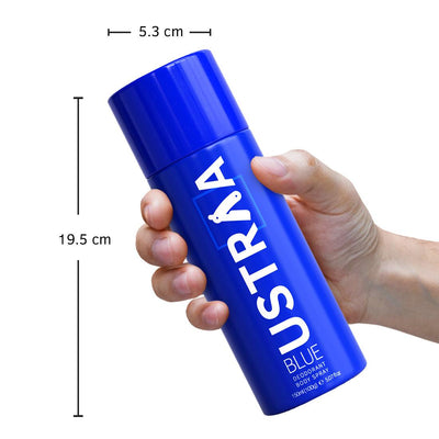 Ustraa Blue Deodorant Body Spray ( Pack of 2 )