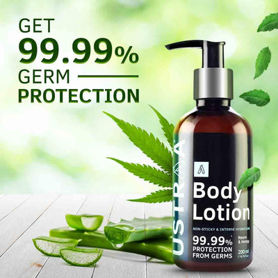Ustraa Body Lotion - Germ Protect - 200 ml