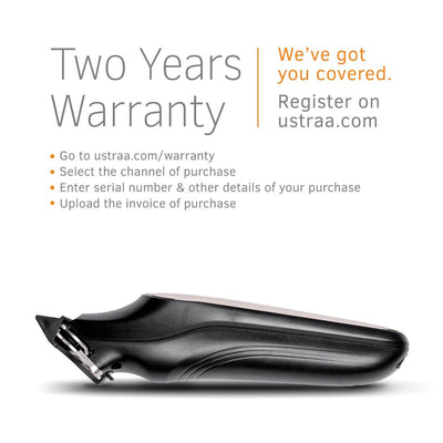 Ustraa Chrome - Lithium Powered Beard Trimmer