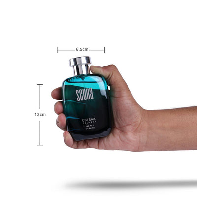 Ustraa Scuba Cologne - Perfume for Men - 100 ml