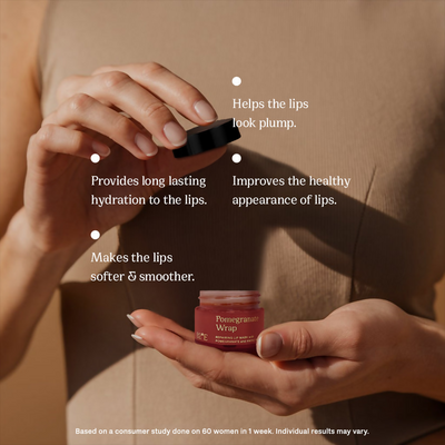 82°E Pomegranate Wrap Repairing Lip Mask with Pomegranate & Amino Acids