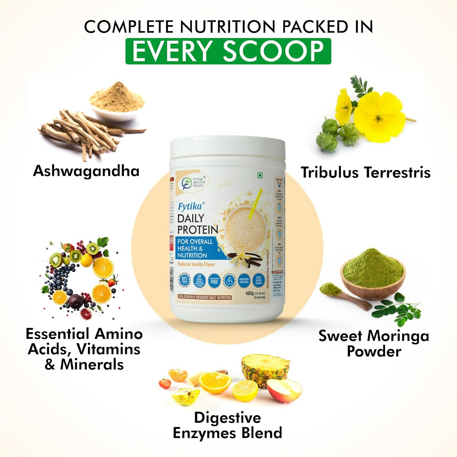 Fytika Healthcare Products Daily Protein Powder – Himkhand