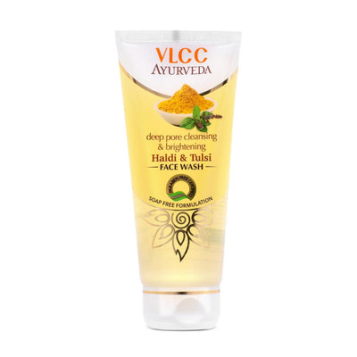 VLCC Ayurveda Deep Pore Cleansing Haldi & Tulsi Face Wash (100 ml)