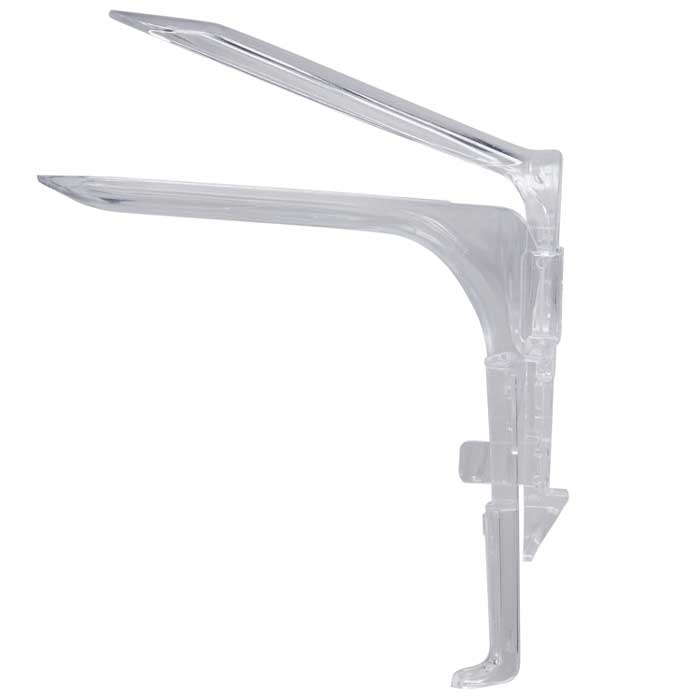 Vaginal Speculum Graves-Style Double Blade Duckbill Disposable Without Light Source Capability