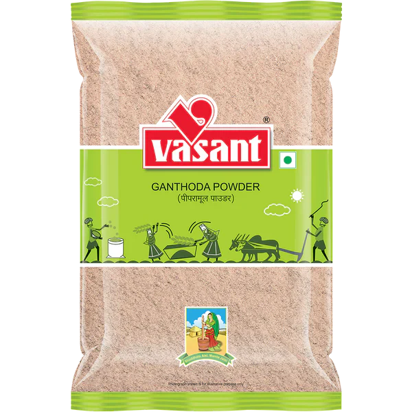 Vasant Masala Natural Pipramul Ganthoda Powder ( Set Of 3 ) 100 gms each