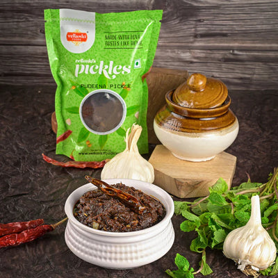 Vellanki Foods Pudina Pickle (Mint Leaves) 500 gms