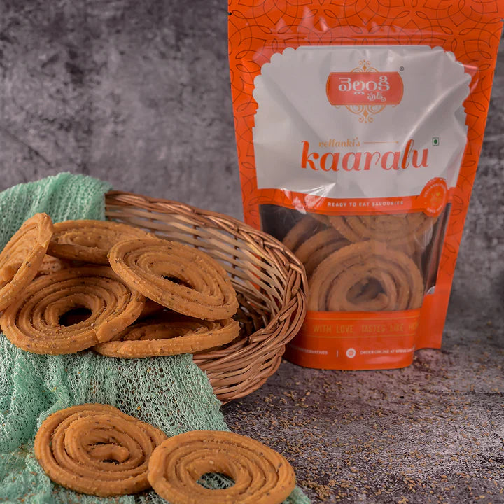 Vellanki Foods Vam Murukulu  500 gms
